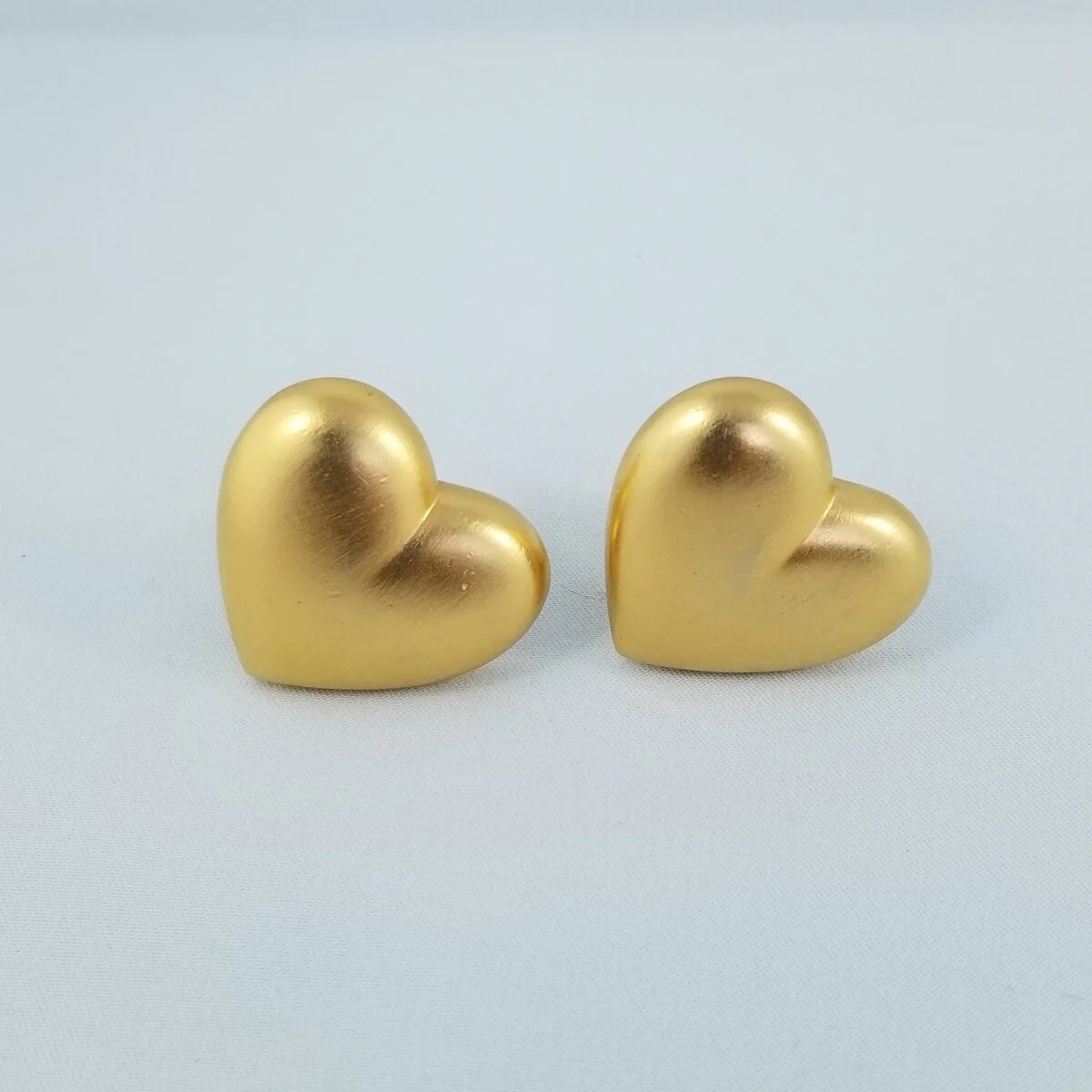 Heart clip on earrings best sale